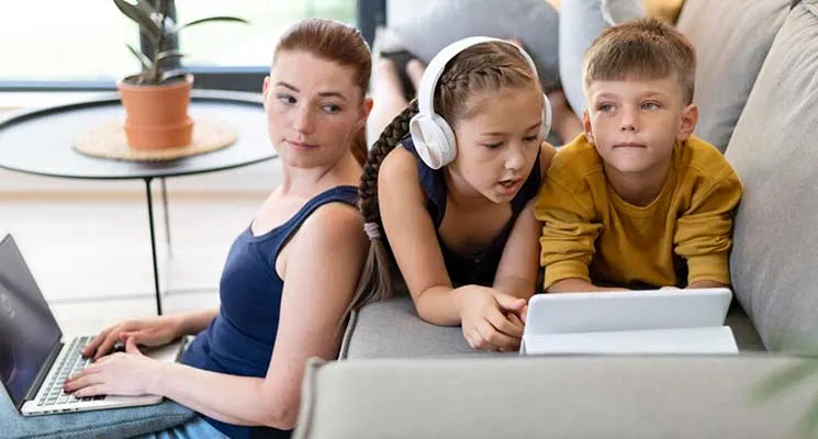 Simplify bandwidth sharing in family homes