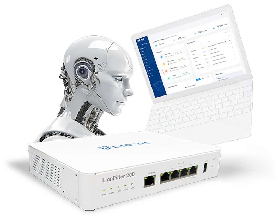 LionFilter 200｜10G高效連線 × AI驅動資安防護